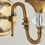 Polina Antique Brass Finish Single wall Light  - Interiors 1900 LX124W1B