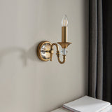Polina Antique Brass Finish Single wall Light  - Interiors 1900 LX124W1B