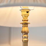 Asquith Solid Brass Table Lamp With Beige Shade - Interiors 1900 63796