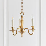 Asquith Solid Brass 3 Light Chandelier - Interiors 1900 ABY1002P3