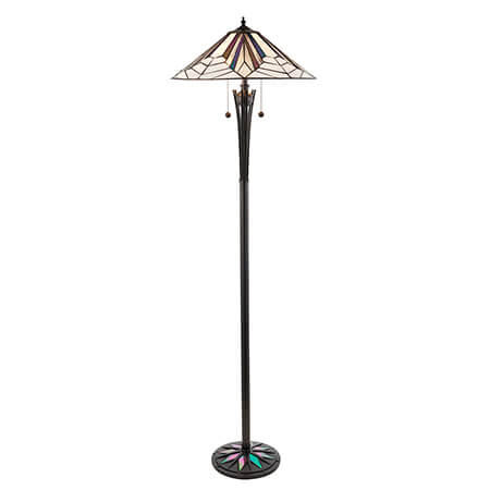 Astoria Tiffany Floor Lamp - Interiors 1900 63934