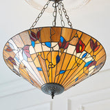 Bernwood Large Inverted Tiffany Pendant - Interiors 1900 63949