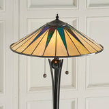 Dark Star Tiffany Floor Lamp  - Interiors 1900 64041