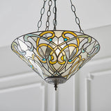 Dauphine Medium Inverted Tiffany Pendant - Interiors 1900 64052