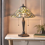 Dauphine Medium Tiffany Table Lamp - Interiors 1900 64055