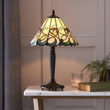 Jamelia Small Tiffany Table Lamp - Interiors 1900 64195