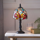 Lorette Mini Tiffany Table Lamp - Interiors 1900 64246