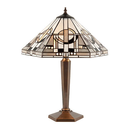 Metropolitan Medium Tiffany Table Lamp - Interiors 1900 64263