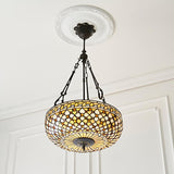 Mille Feux Large Inverted Tiffany Pendant - Interiors 1900 64277