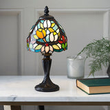 Sylvette Mini Tiffany Table Lamp - Interiors 1900 64331