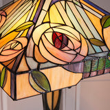 Willow Tiffany Floor Lamp  - Interiors 1900 64383