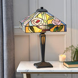 Willow Medium Tiffany Table Lamp - Interiors 1900 64387