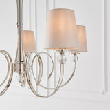 Fabia 5 Light Chandelier With Marble Shades - Interiors 1900 74428